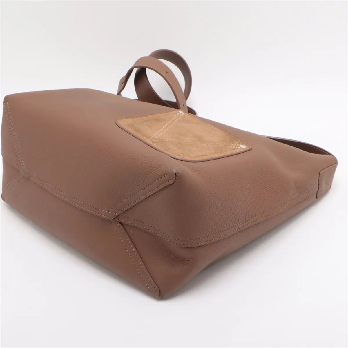 Louis Vuitton Verso LV Hobo Tote Bag Tan