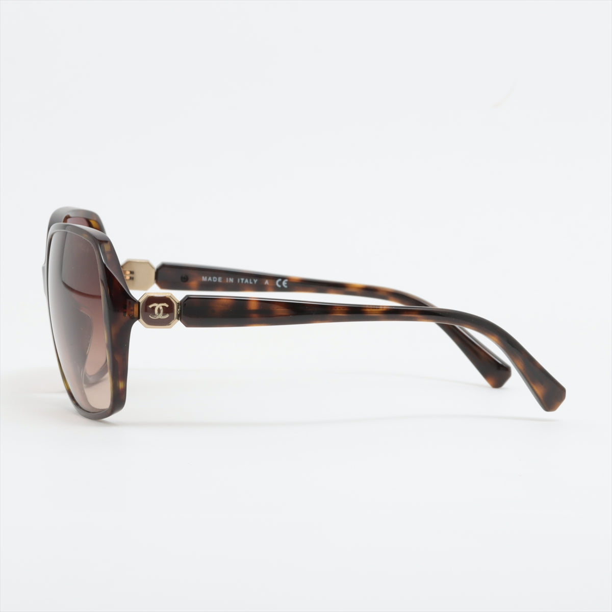 Chanel CC Logo Tortoise Sunglass