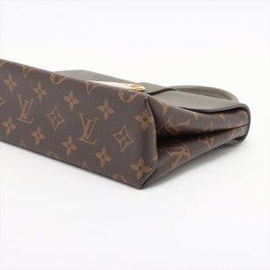 Top rated Louis Vuitton Monogram Locky BB Handbag Brown Khaki