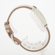 Load image into Gallery viewer, Hermès H Heure Stainless Steel Leather Watch Pink