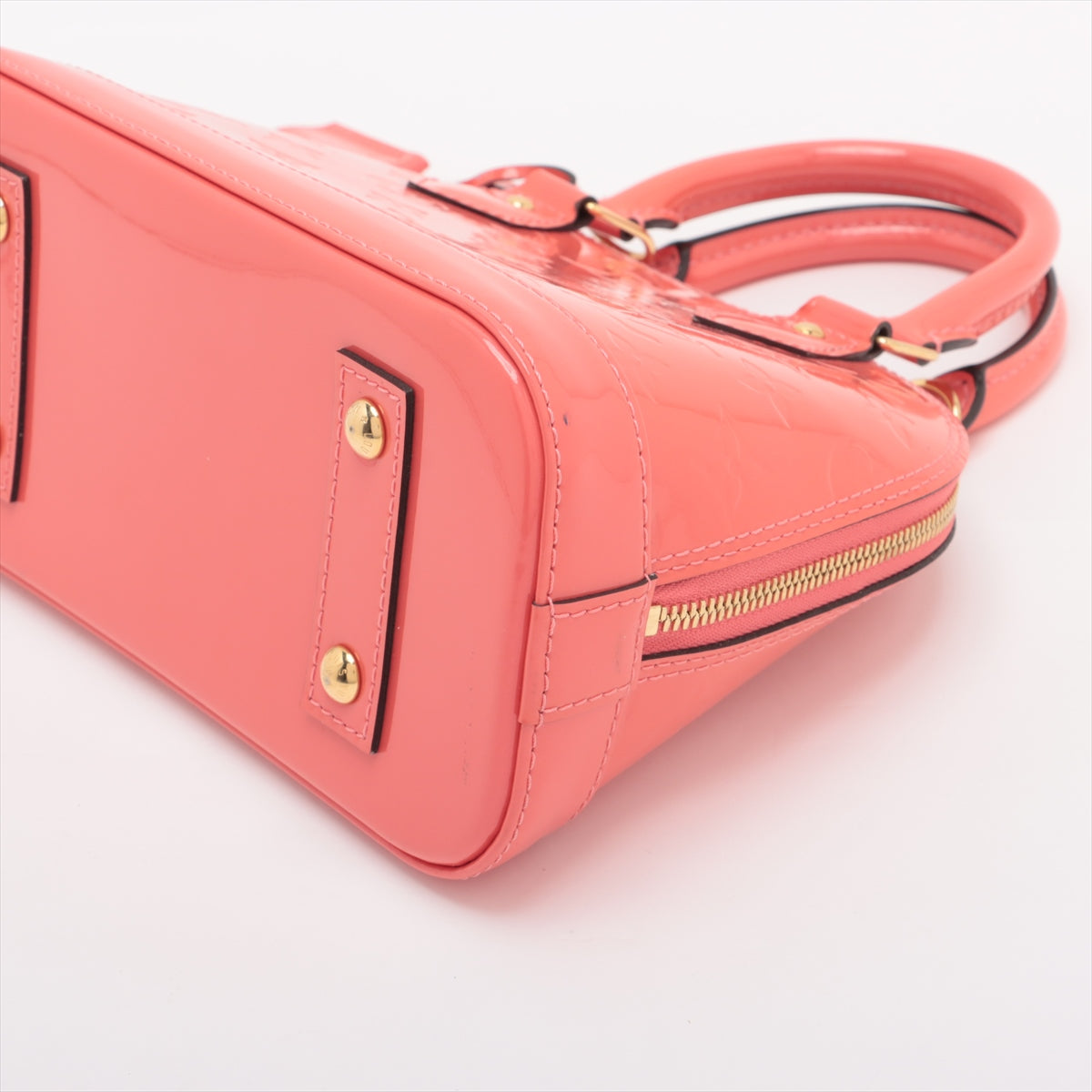 Louis Vuitton Vernis Alma BB Pink Peach