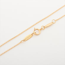 Load image into Gallery viewer, Tiffany &amp; Co. Open Heart Pendant Necklace Gold Mini