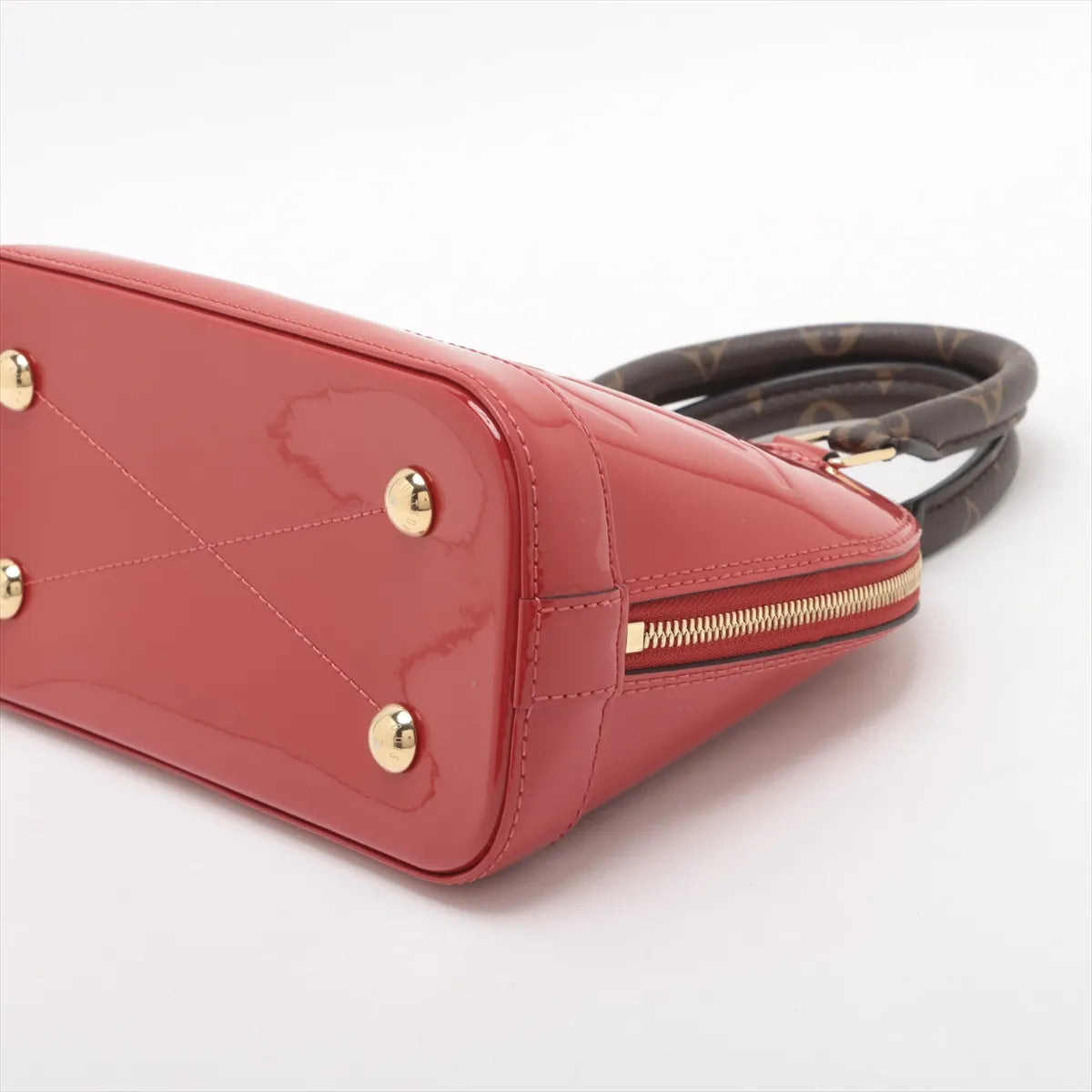 Louis Vuitton Monogram Limited Edition Vernis Miroir Alma BB Red *PREORDER*