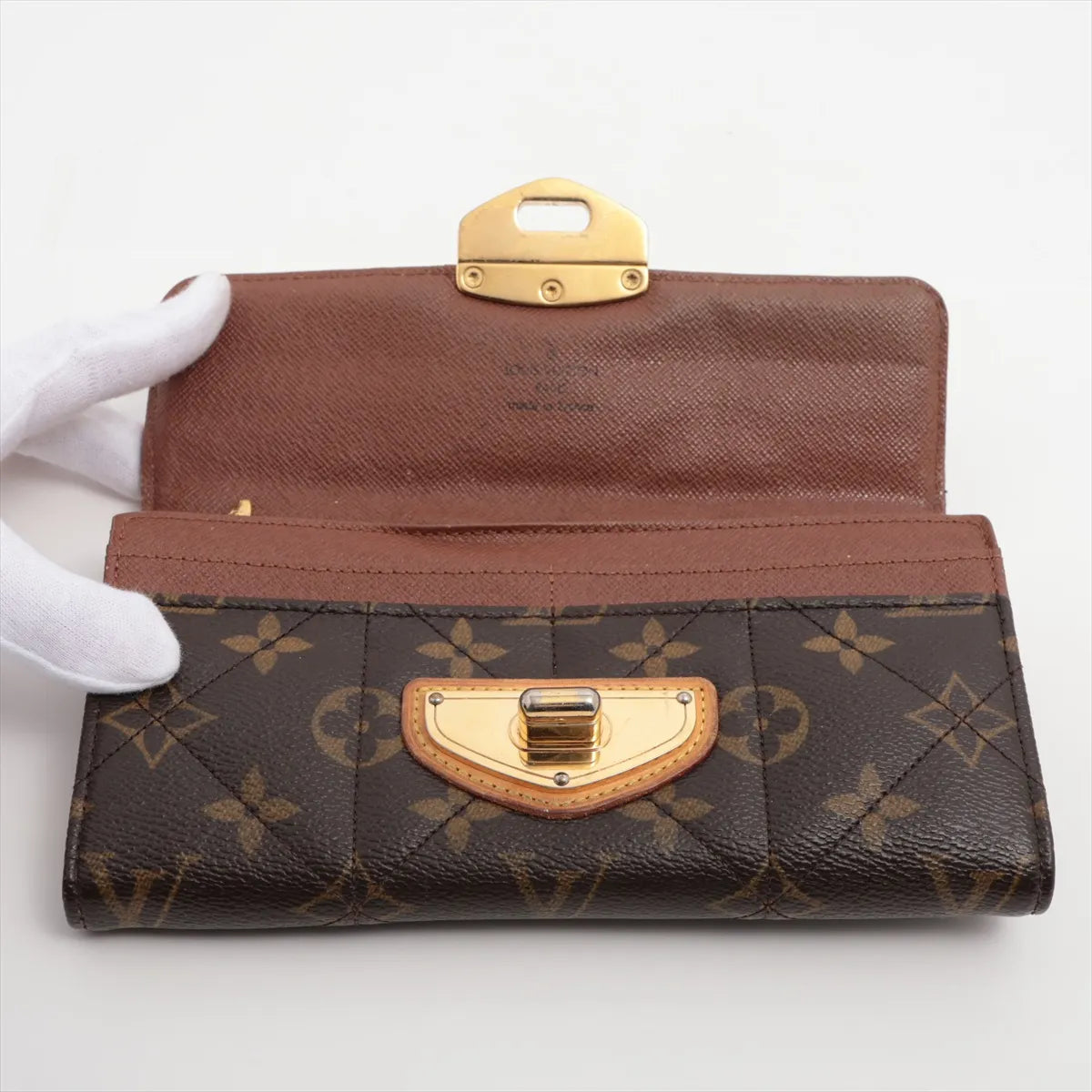 Louis Vuitton Monogram Vintage Sarah Long Wallet