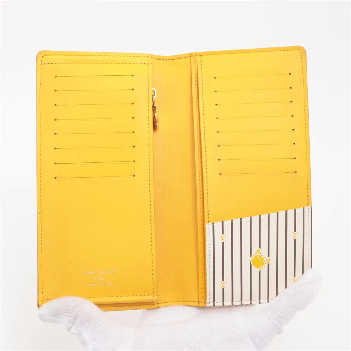 Louis Vuitton Epi Brazza Wallet Yellow