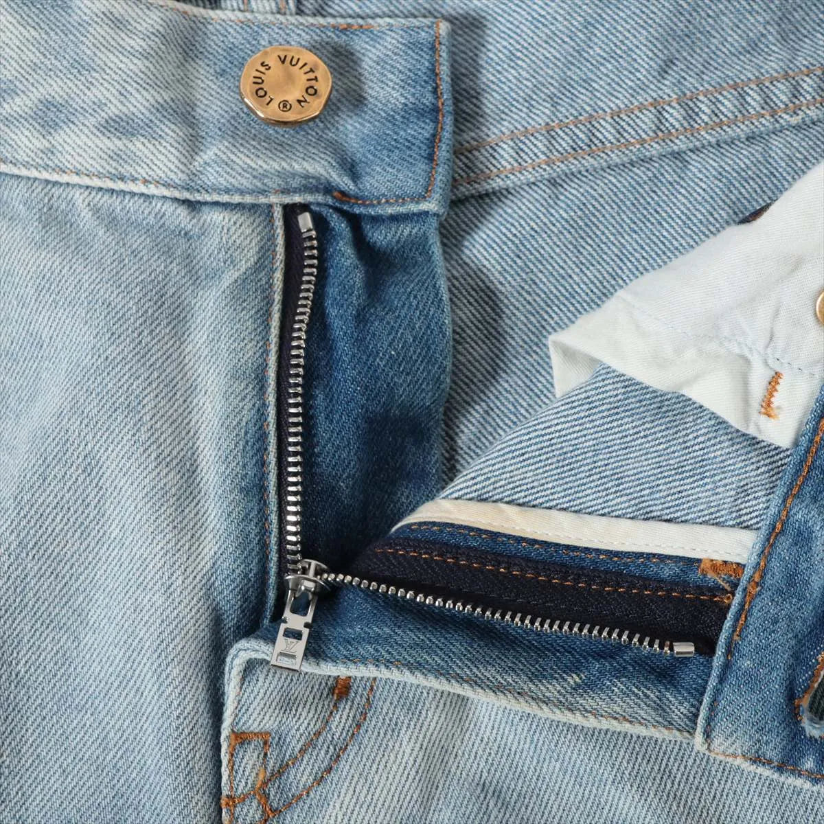 Louis Vuitton Cotton Denim Pant Blue