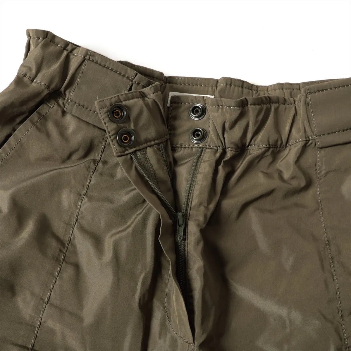 Brunello Cucinelli Polyester Cargo Pants Khaki