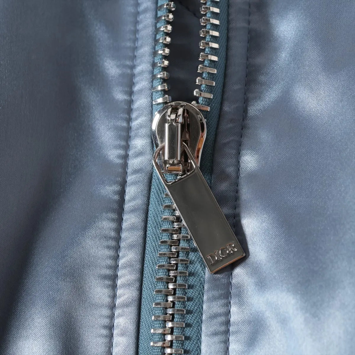 Dior x Shawn Stussy Nylon Blouson Jacket Blue