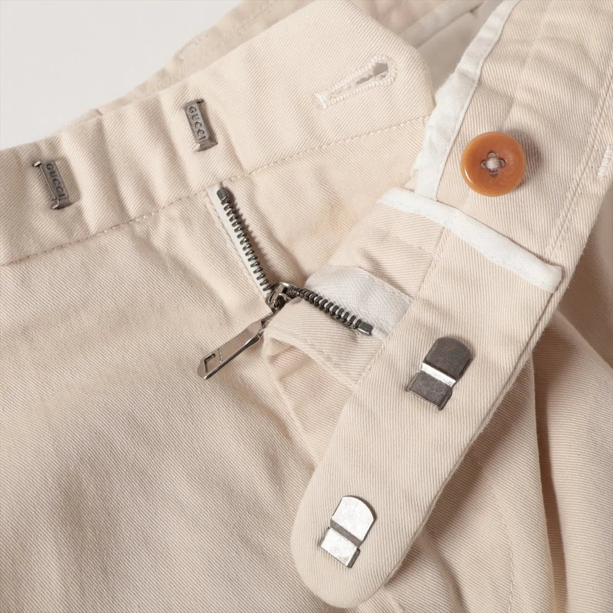 Gucci Cotton Pants Beige