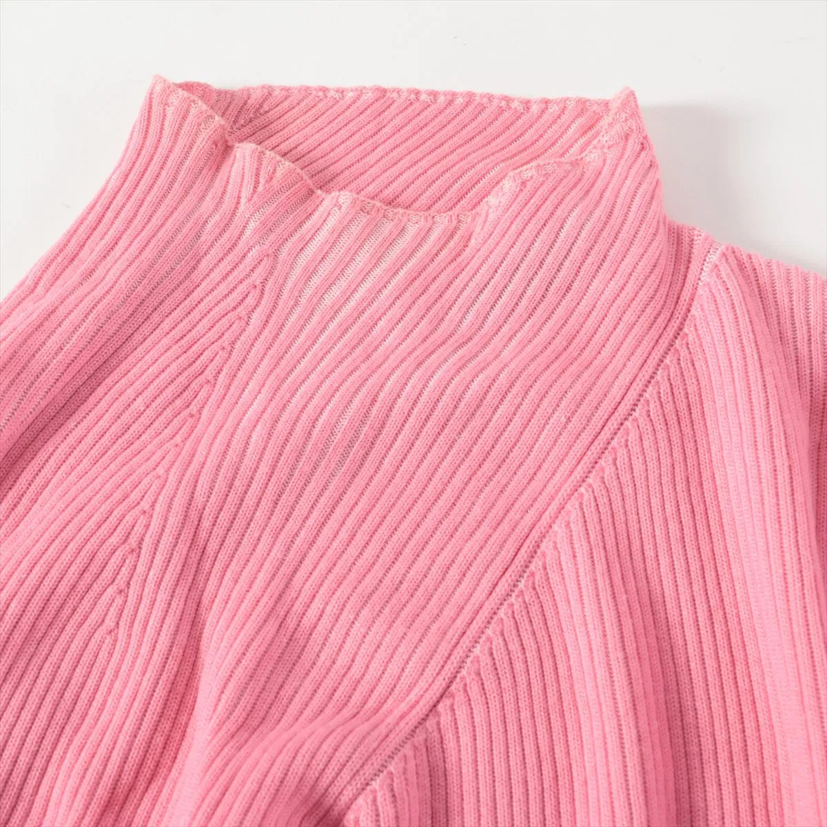 Dior Cotton Wool High-Neck Knit Pink