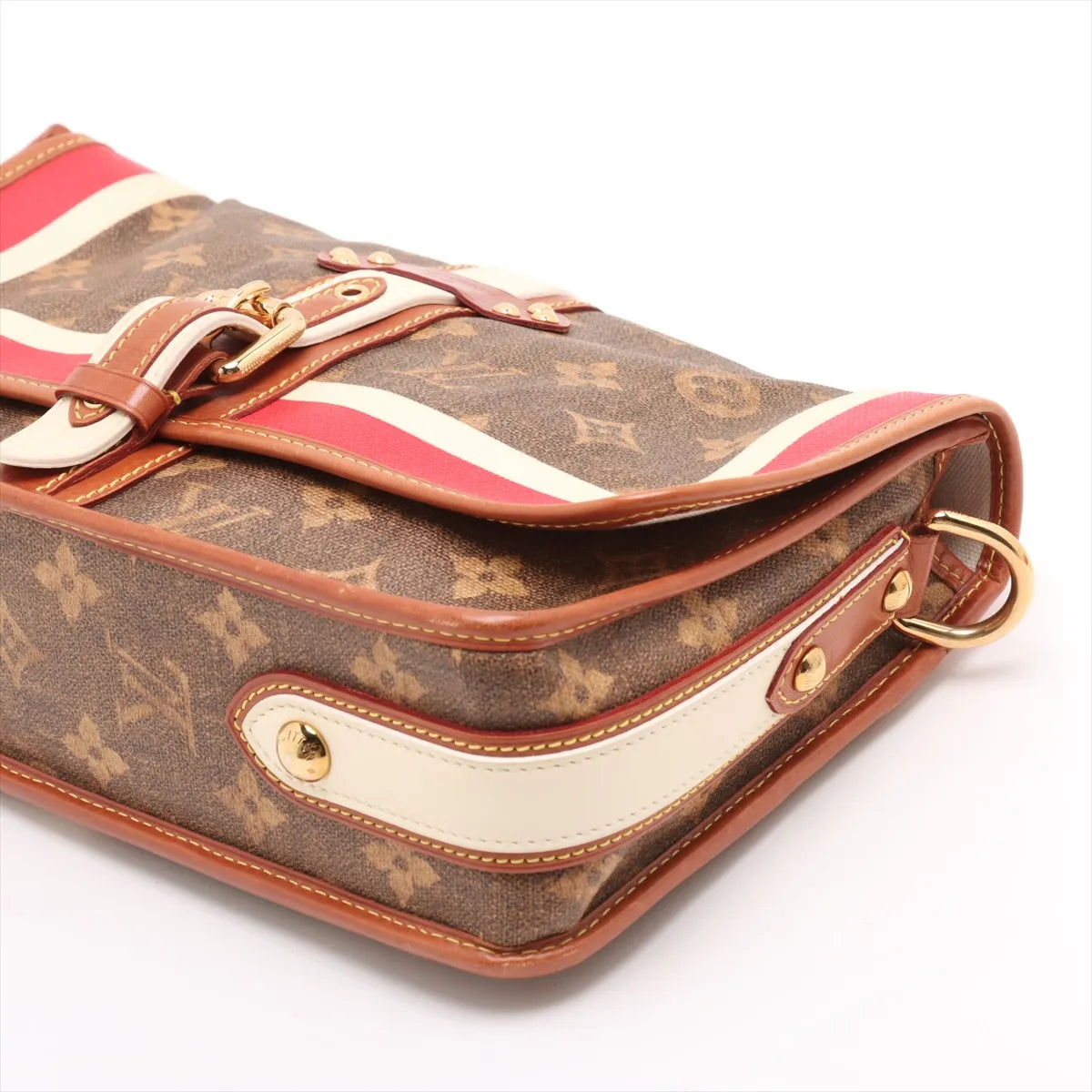 Louis Vuitton Monogram Tisse Portelailleur Shoulder Bag
