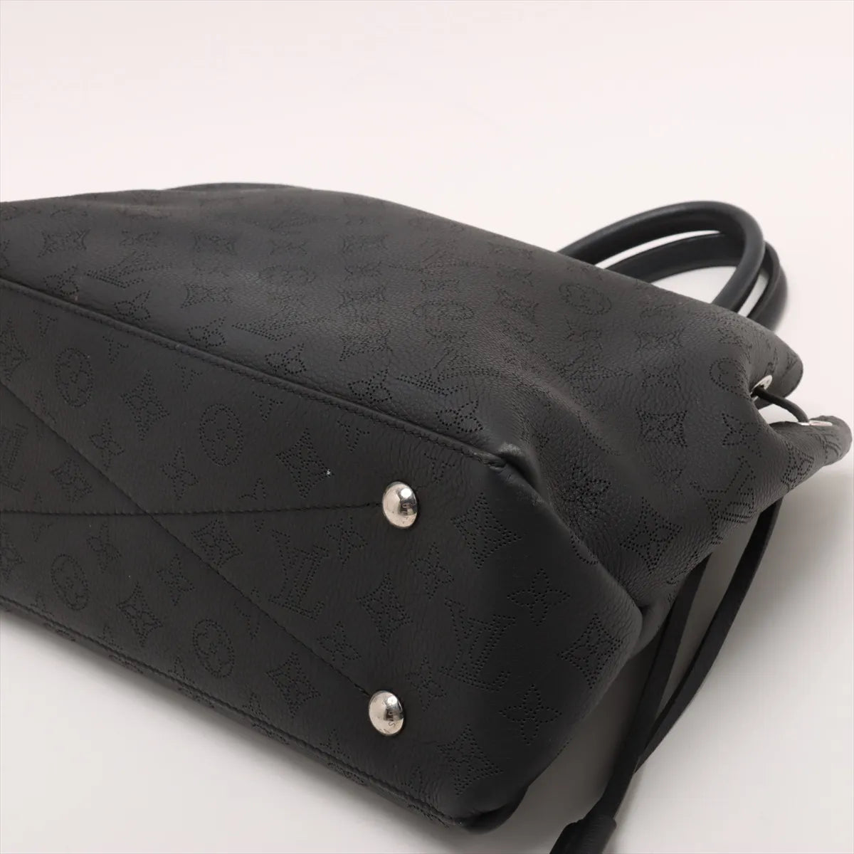 Louis Vuitton Monogram Mahina Bella Tote Bag Black