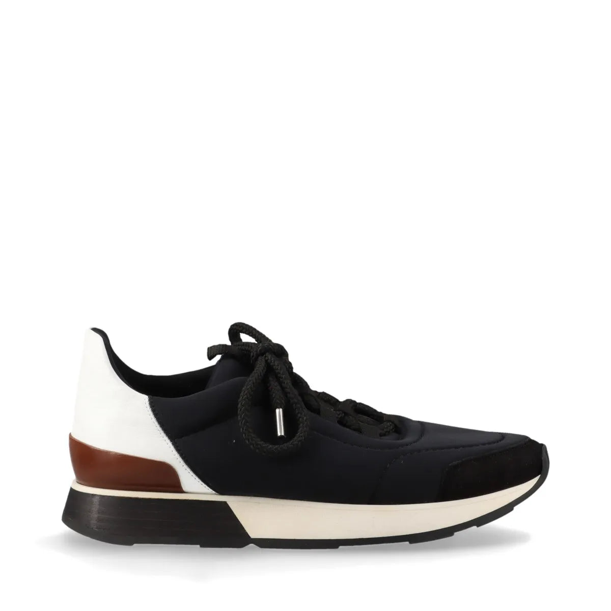 Hermès Miles Neoprene Low Top Sneaker Black
