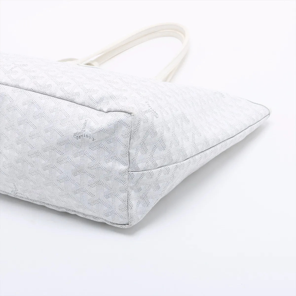 Goyard Saint Louis PM Tote Bag White