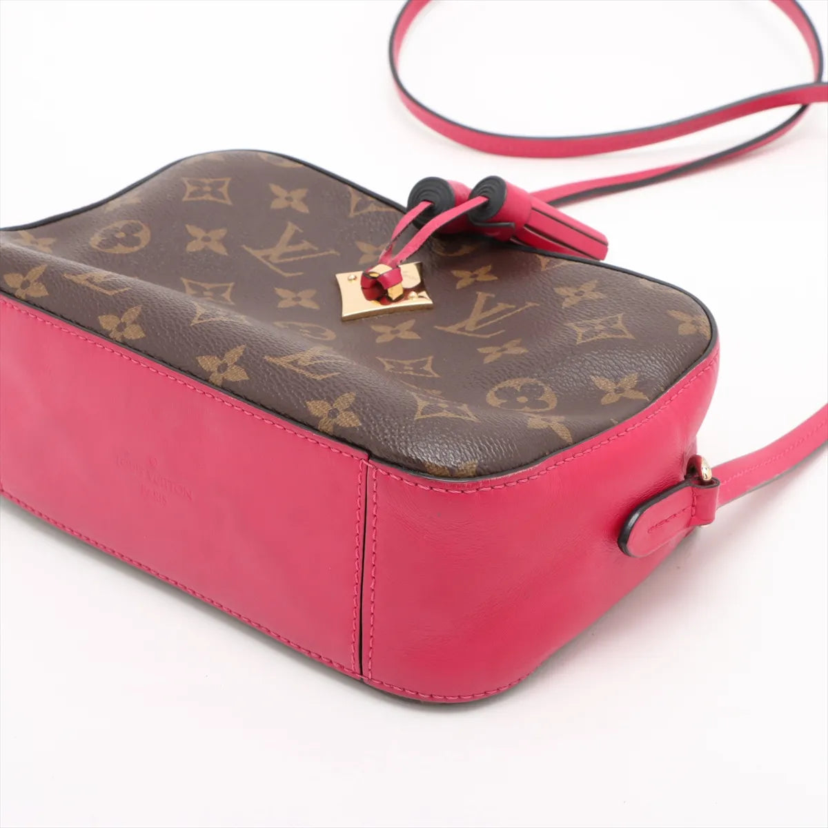 Louis Vuitton Monogram Saintonge Brown x Pink