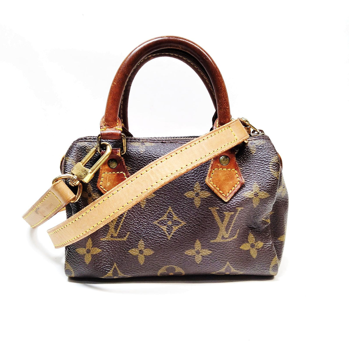 Louis Vuitton Monogram Mini Speedy Bag — product view