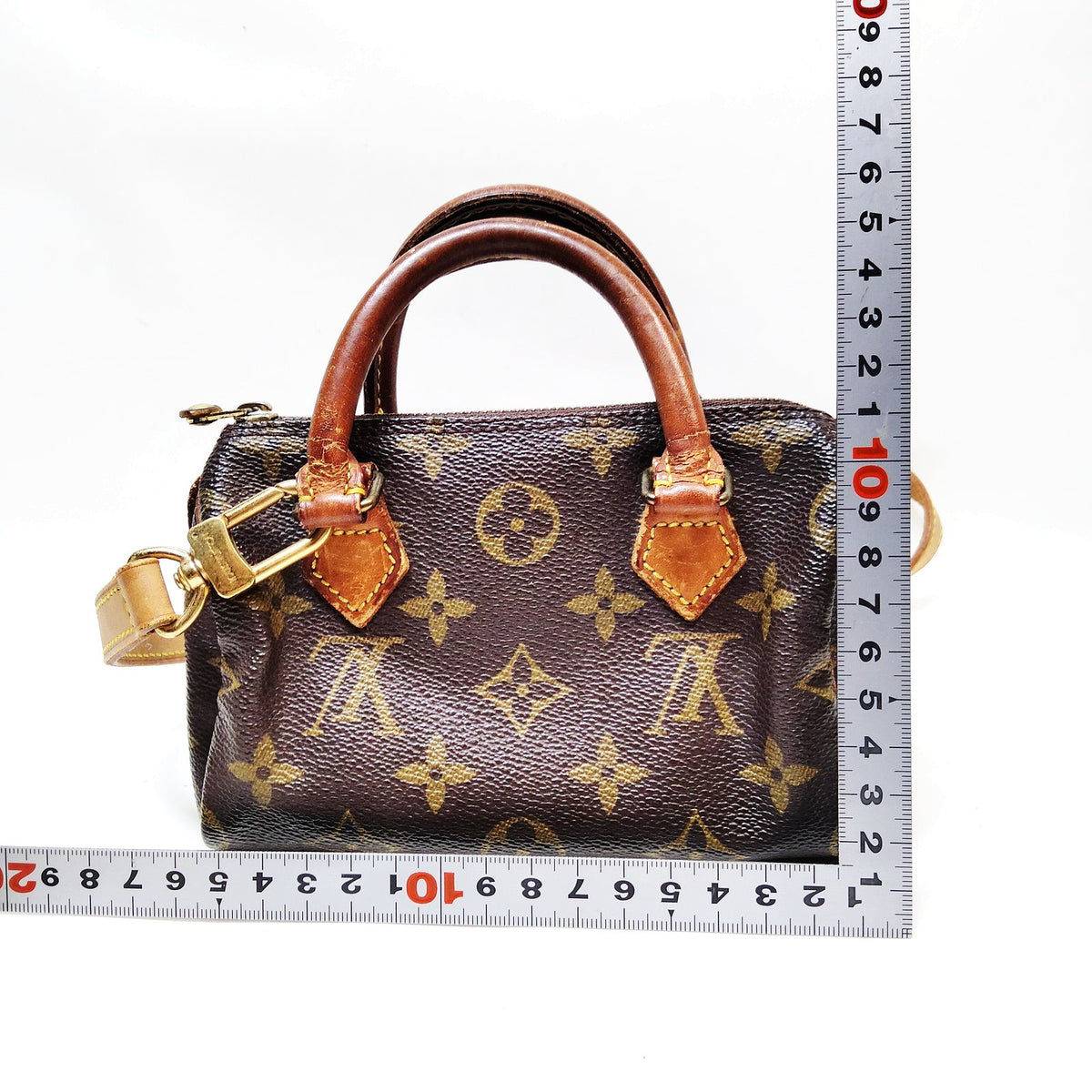 Louis Vuitton Monogram Mini Speedy Bag — detail 1
