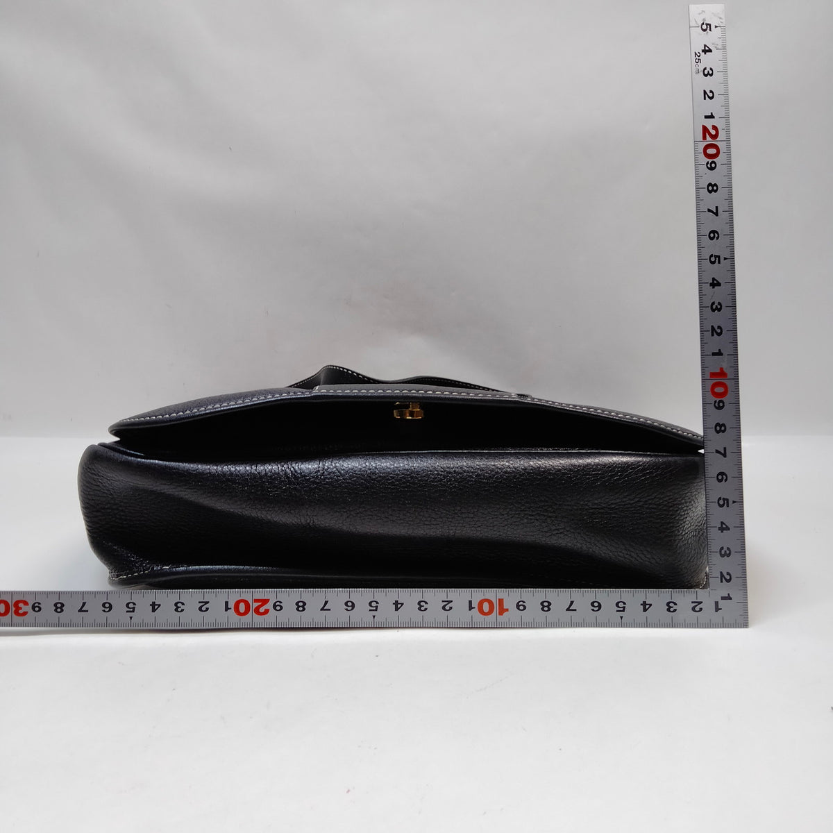 Christian Dior Black Leather CD Shoulder Bag — detail 4