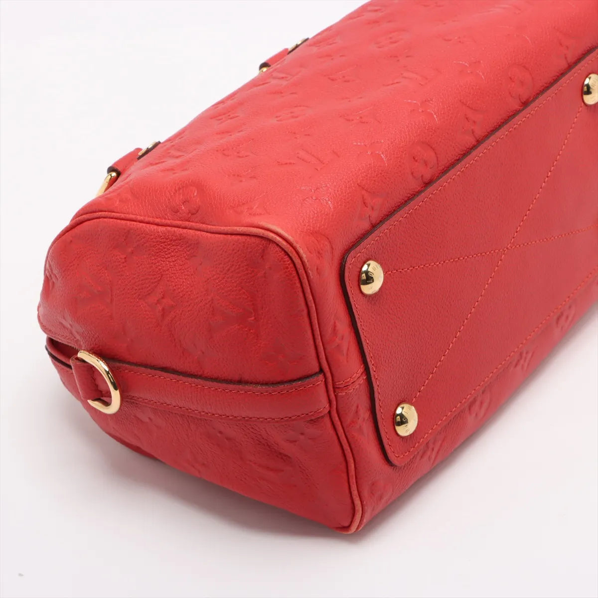 Louis Vuitton Monogram Empreinte Speedy Bandoulière 25 Red