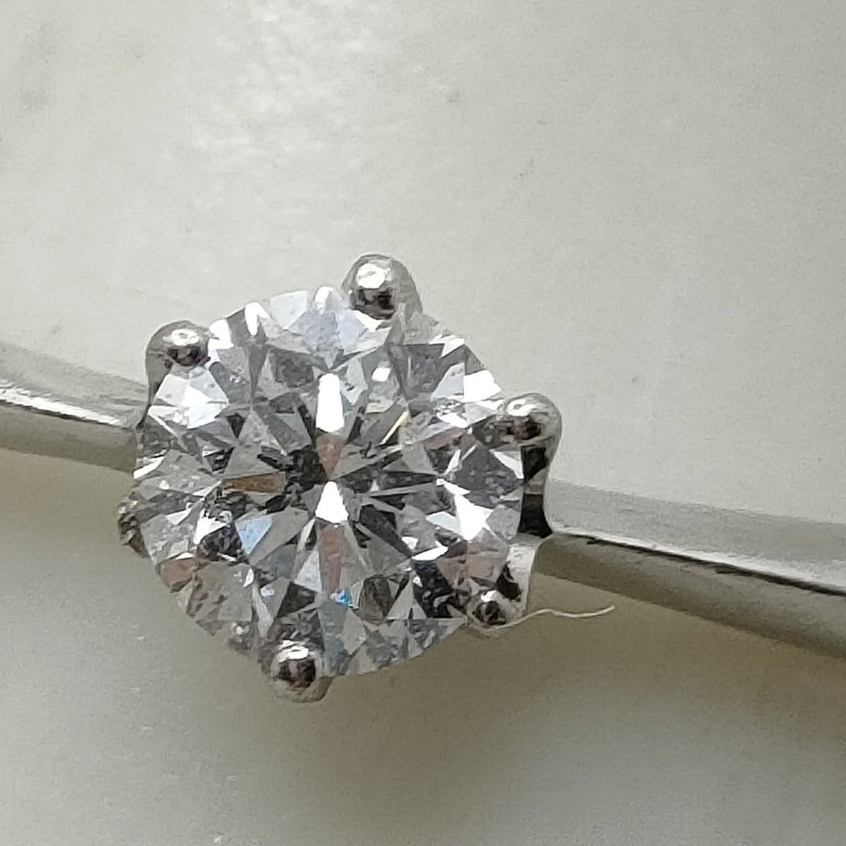 Natural Diamond 0.248ct Ring Platinum