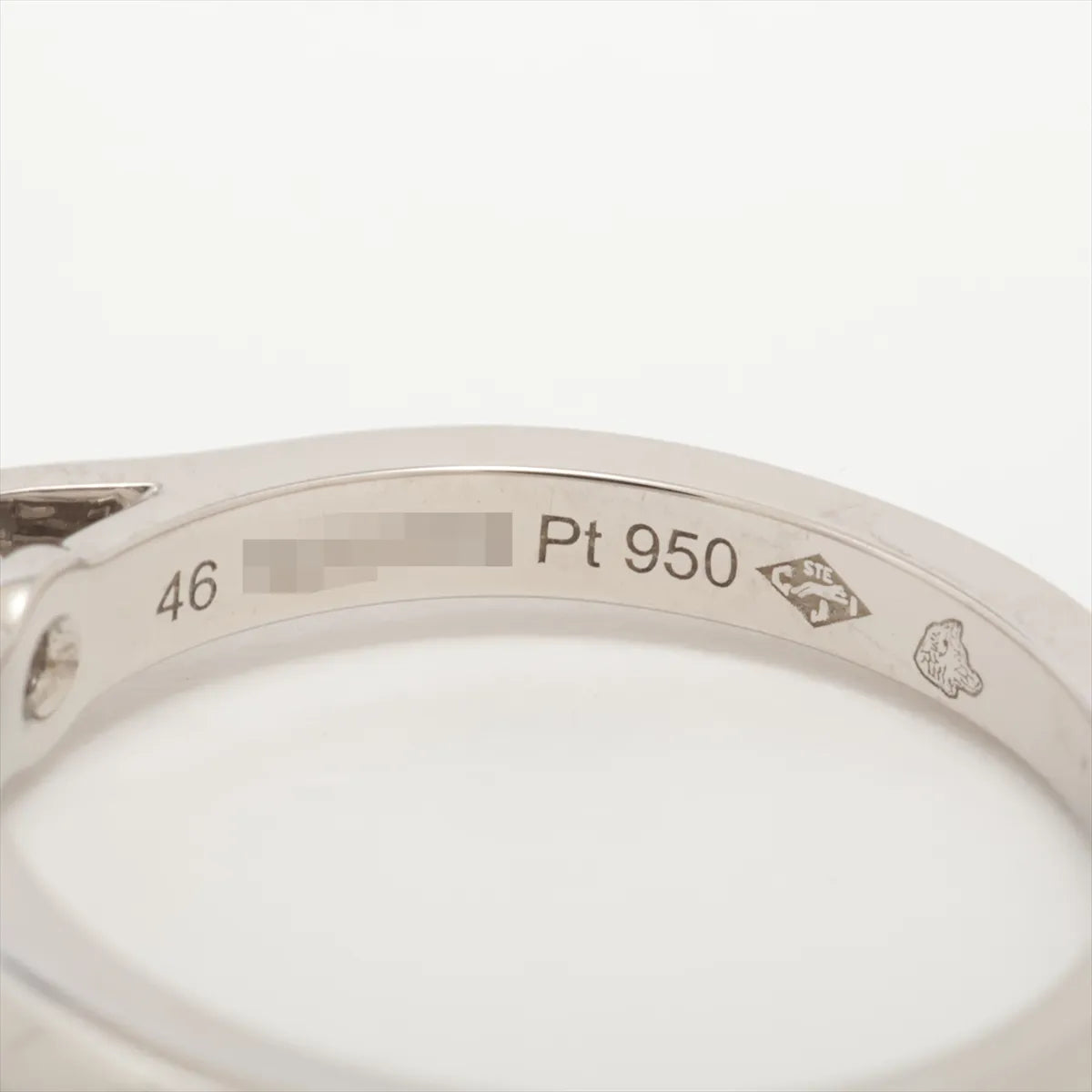 Cartier Solitaire 1895 Diamond Ring Platinum