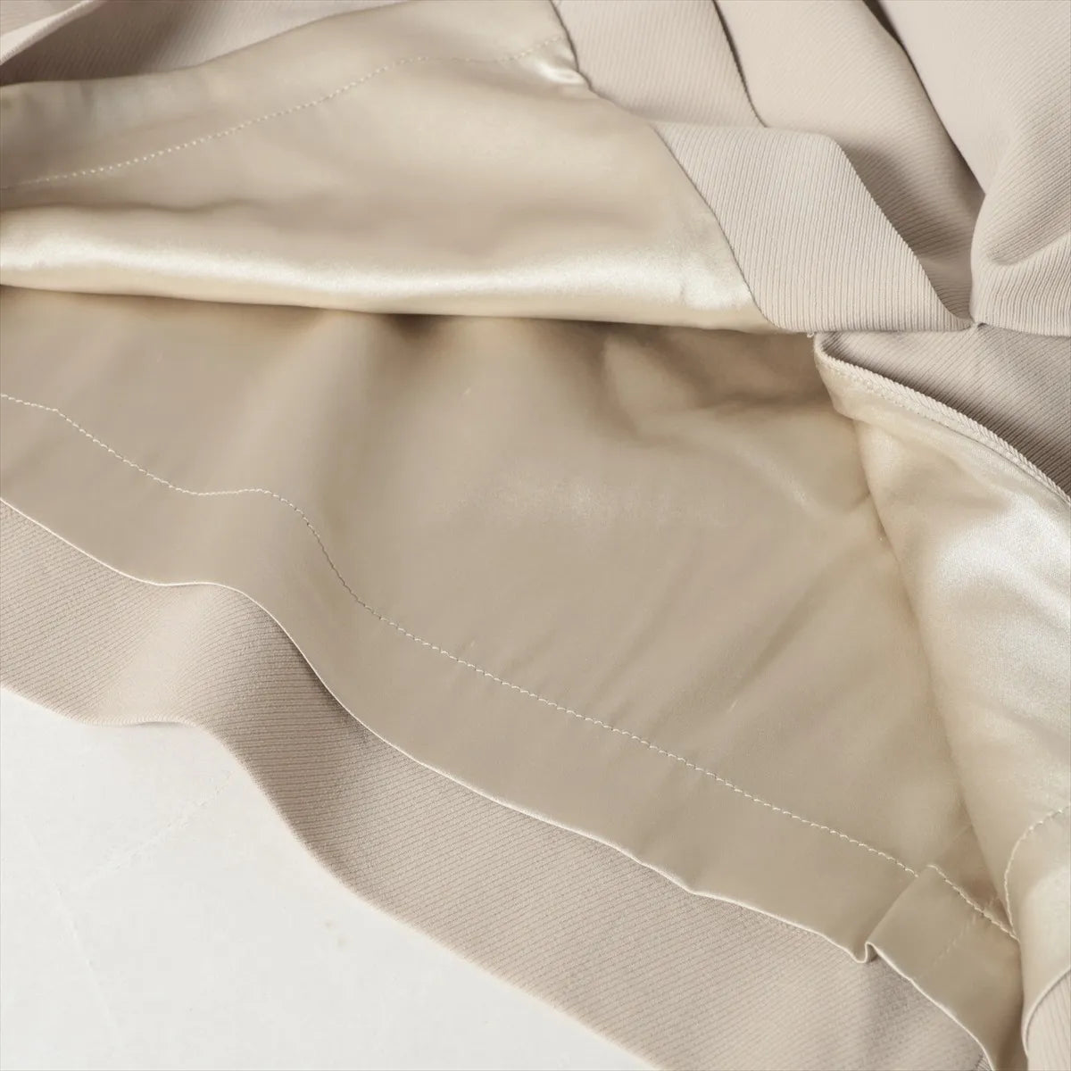 Christian Dior Wool Skirt Beige