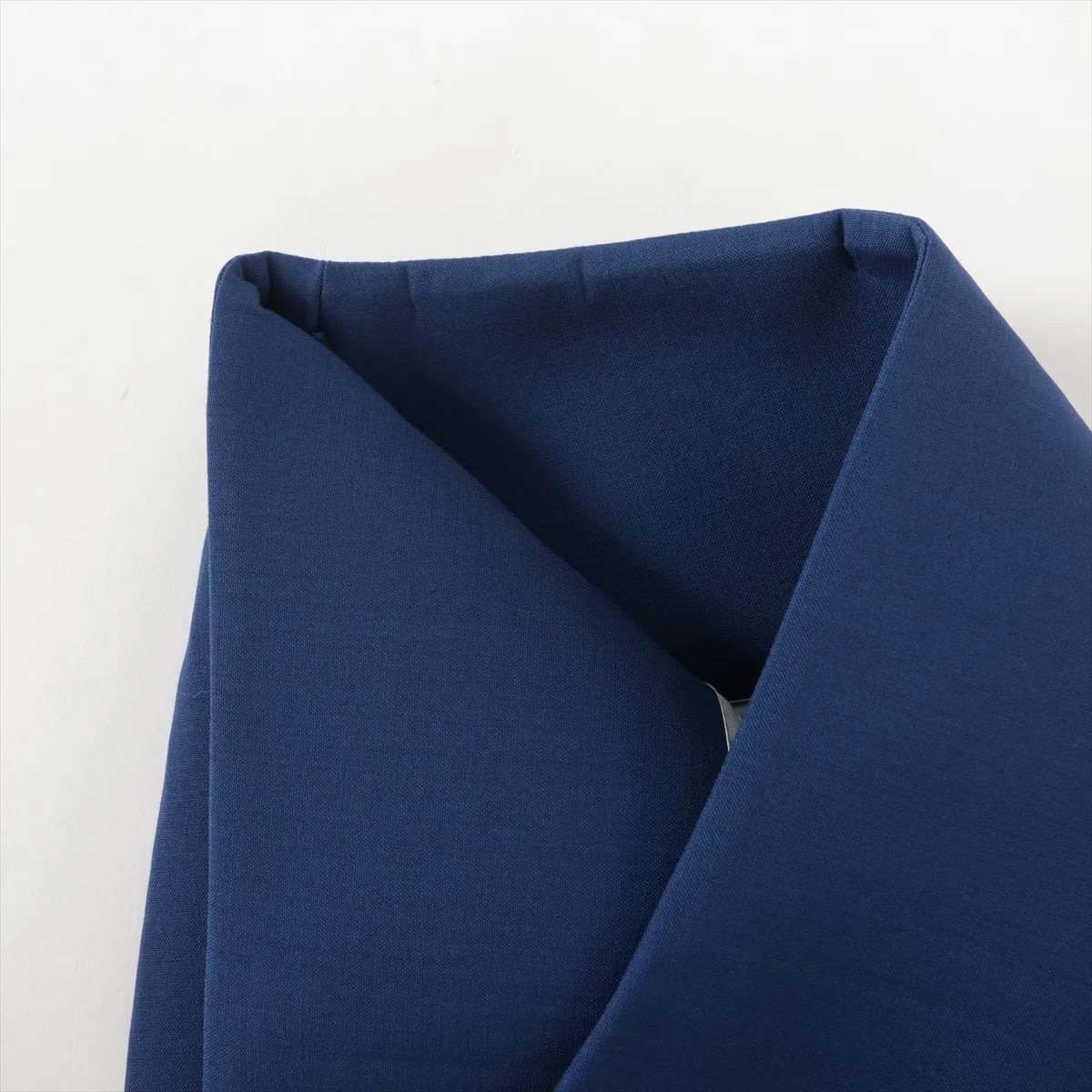 Louis Vuitton Wool x Polyurethane Skirt Blue