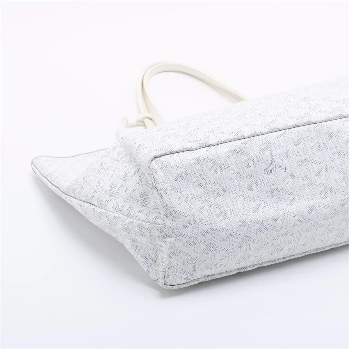 Goyard Saint Louis PM Tote Bag White