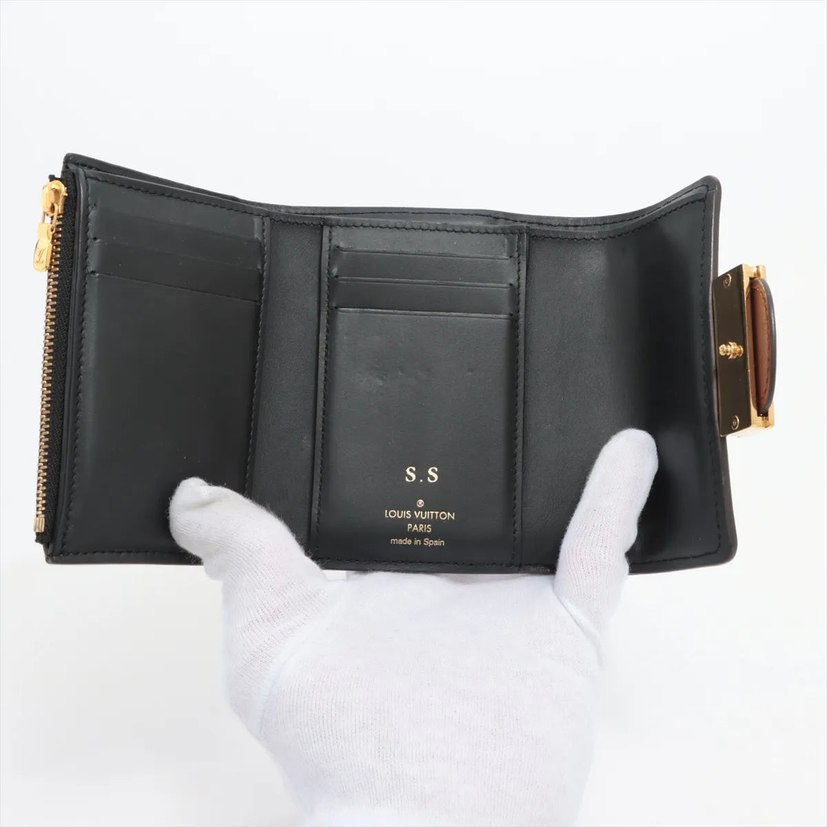 Louis Vuitton Monogram Reverse Dauphine Compact Wallet