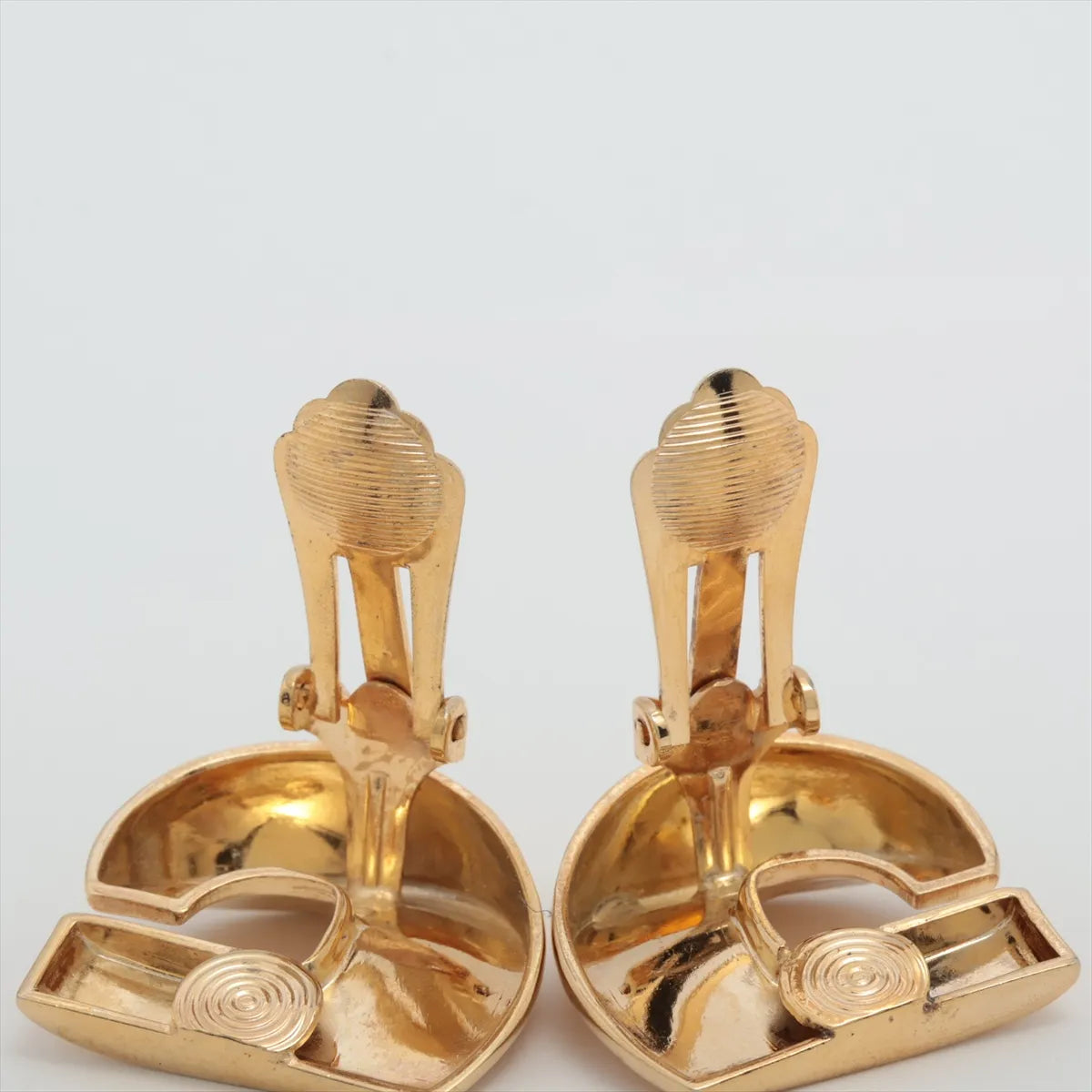 Christian Dior Logo Earrings