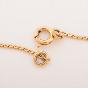 Designer Christian Dior CD Logo Rope Chain Bracelet