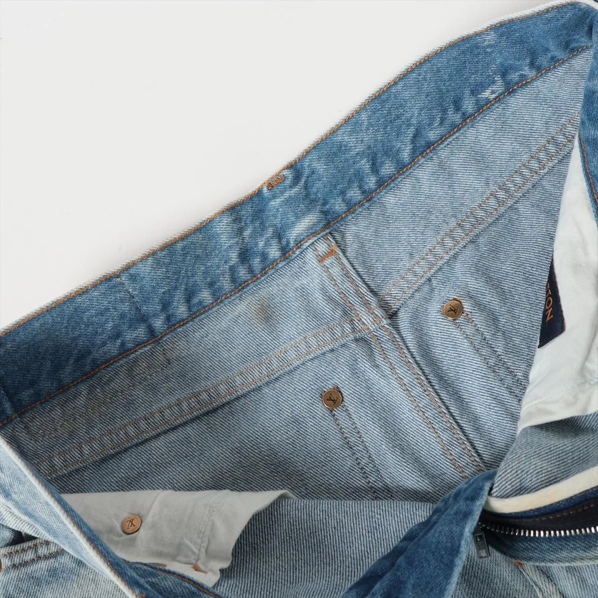 Louis Vuitton Cotton Denim Pant Blue