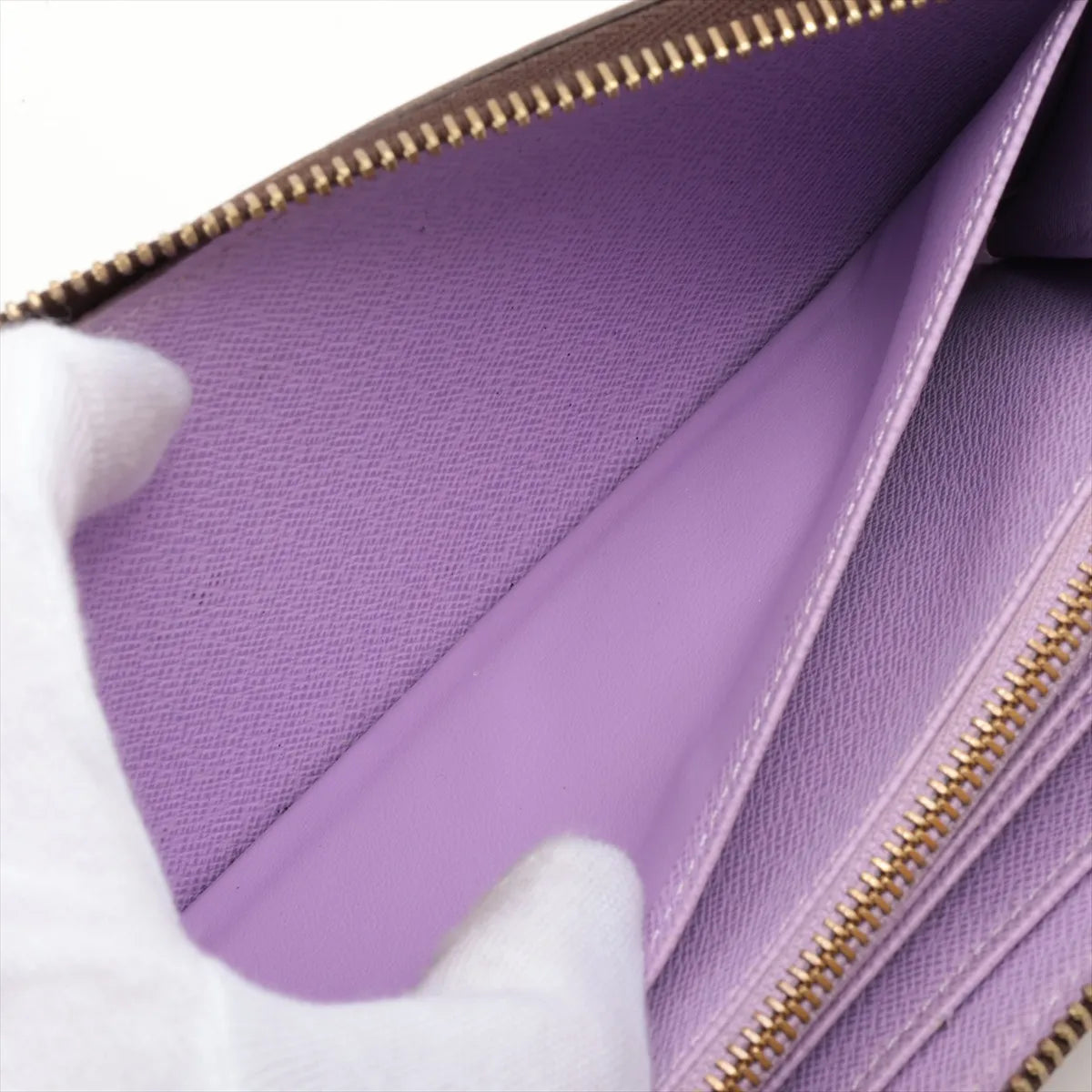Louis Vuitton Illustre Damier Ebene Zippy Wallet