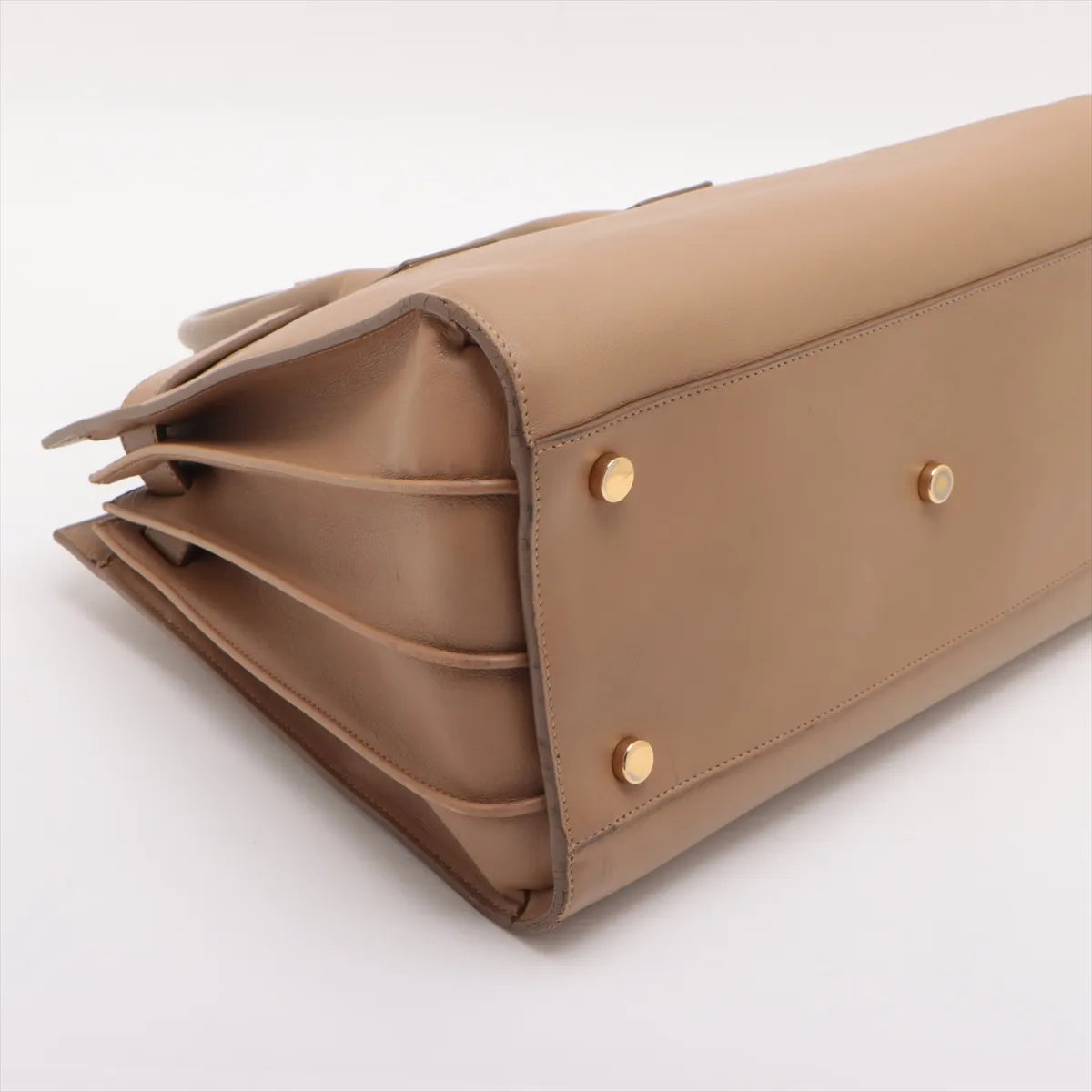Balenciaga Sac de Jour Leather Two-Way Shoulder Bag Beige
