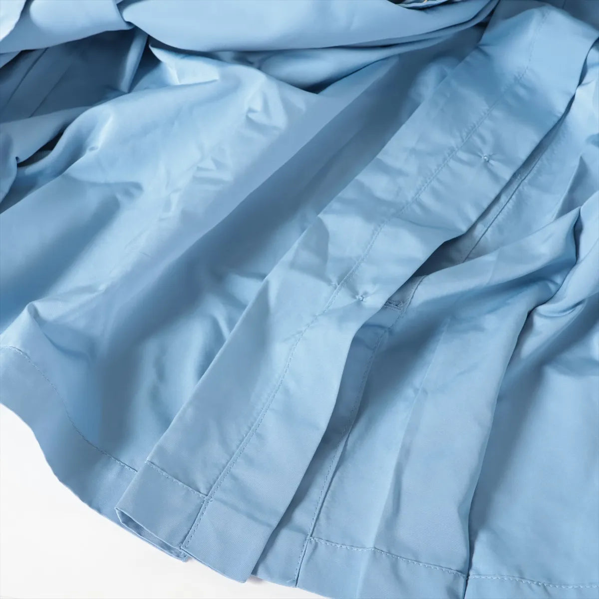 Max Mara Polyester Coat Light Blue