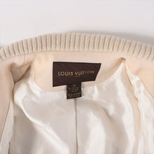 Load image into Gallery viewer, Louis Vuitton Wool Jacket Ivory