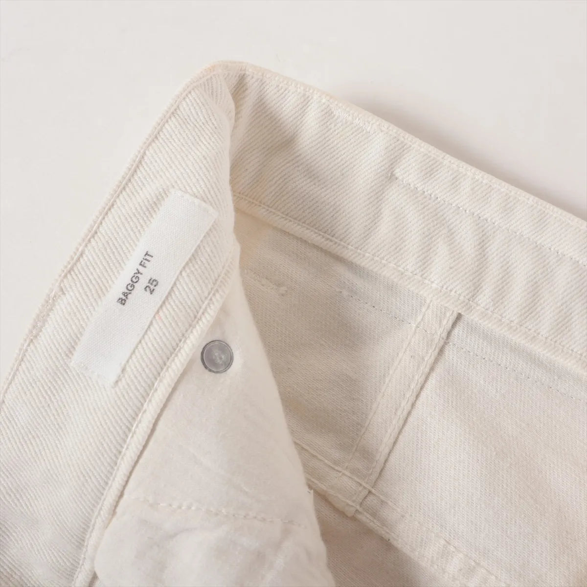 Ami Alexandre Mattiussi Cotton Wide Pants White