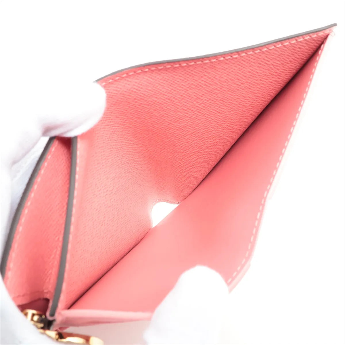 Louis Vuitton Monogram Lisa Compact Wallet Brown x Pink