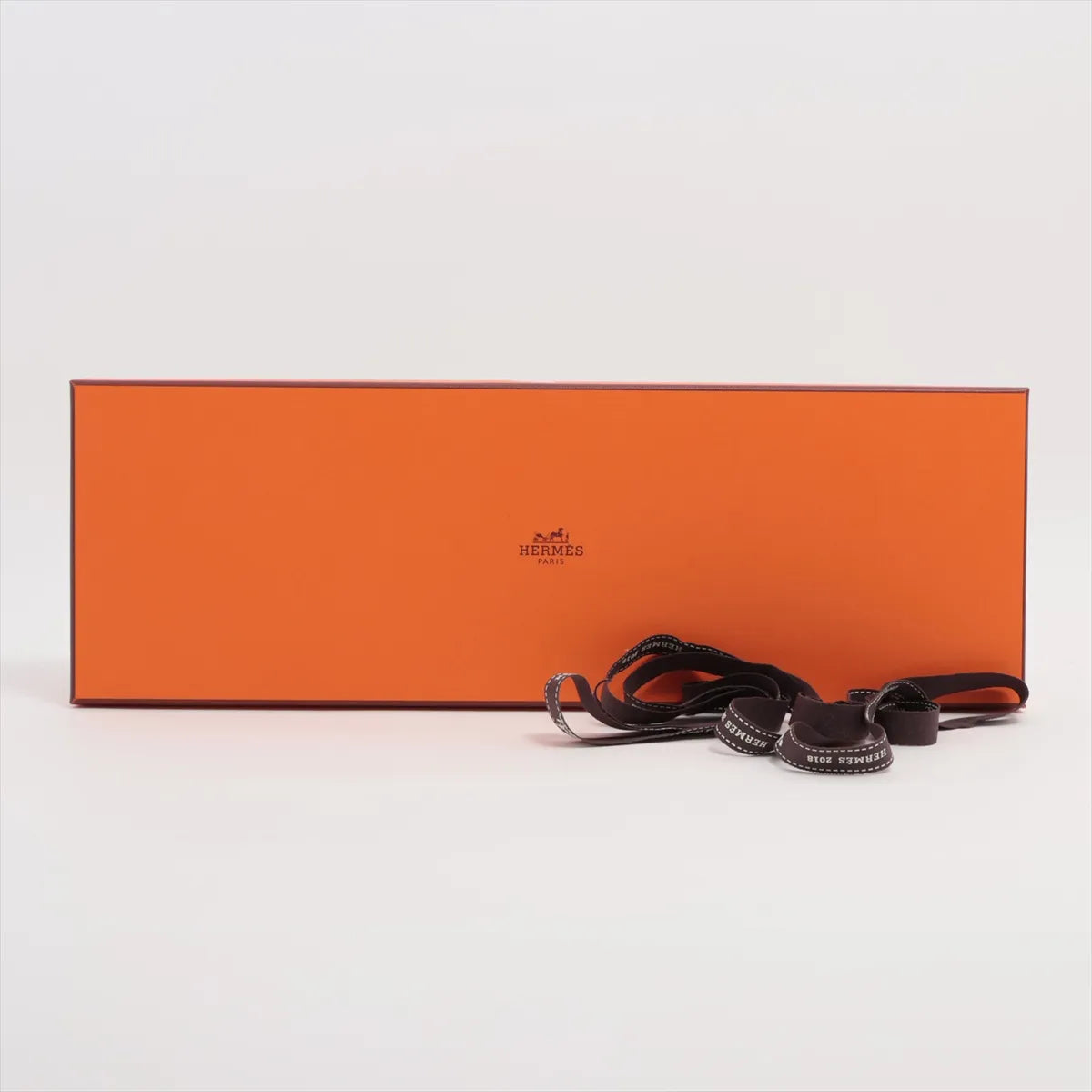 Hermès H Silk Necktie Purple