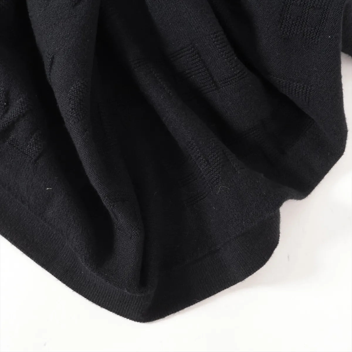 Louis Vuitton Cotton Silk Knitwear T-shirt Black