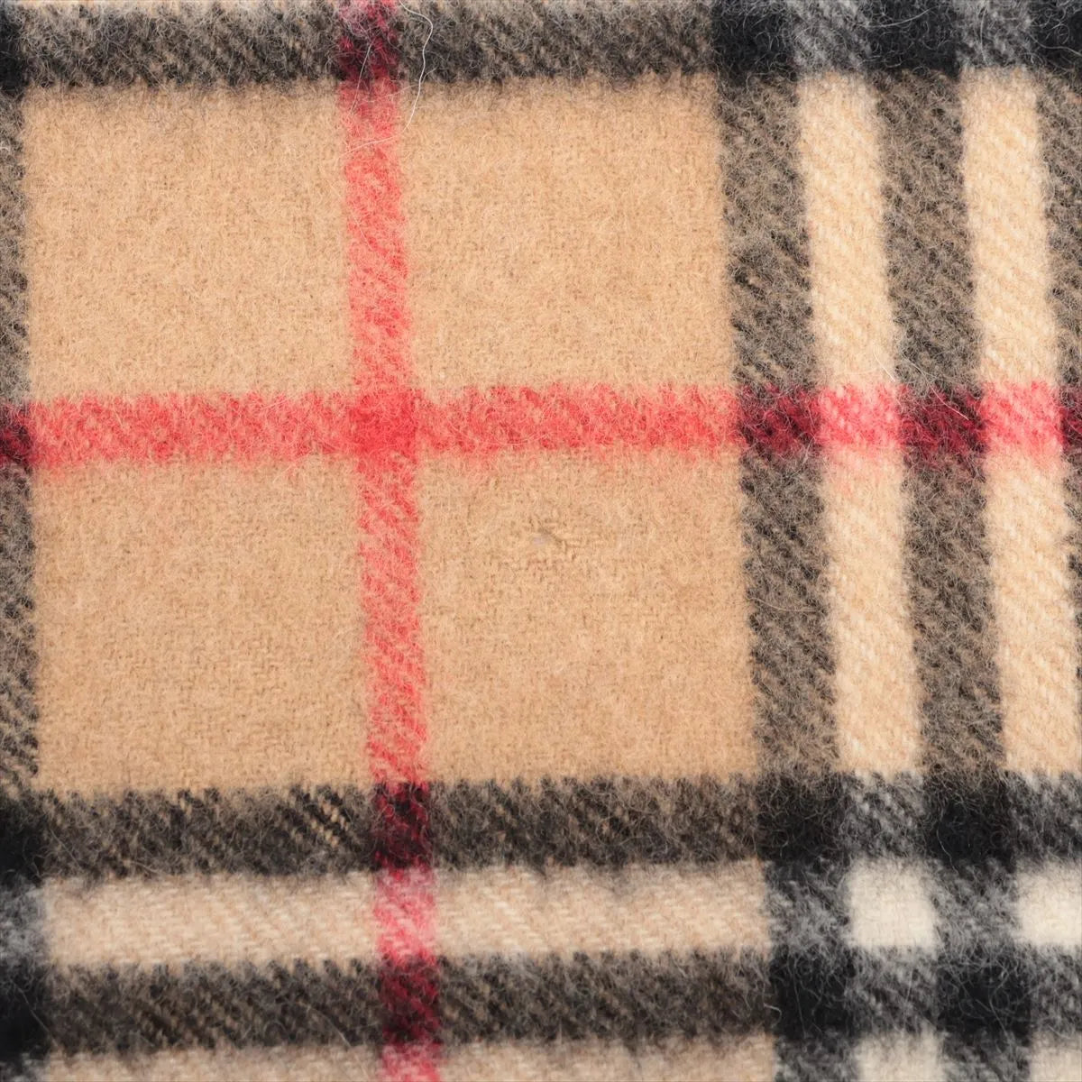 Burberry Nova Check Cashmere Scarf Beige