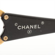 Load image into Gallery viewer, Second Hand Chanel CC Logo Vintage Sunglasses Black