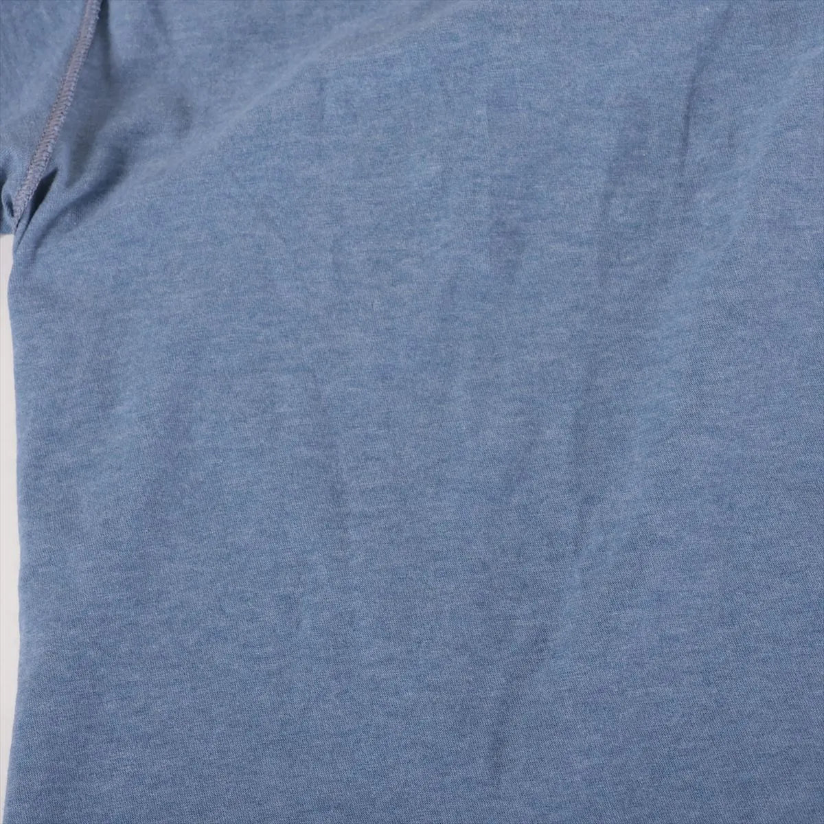 Celine Logo Cotton T-shirt Blue