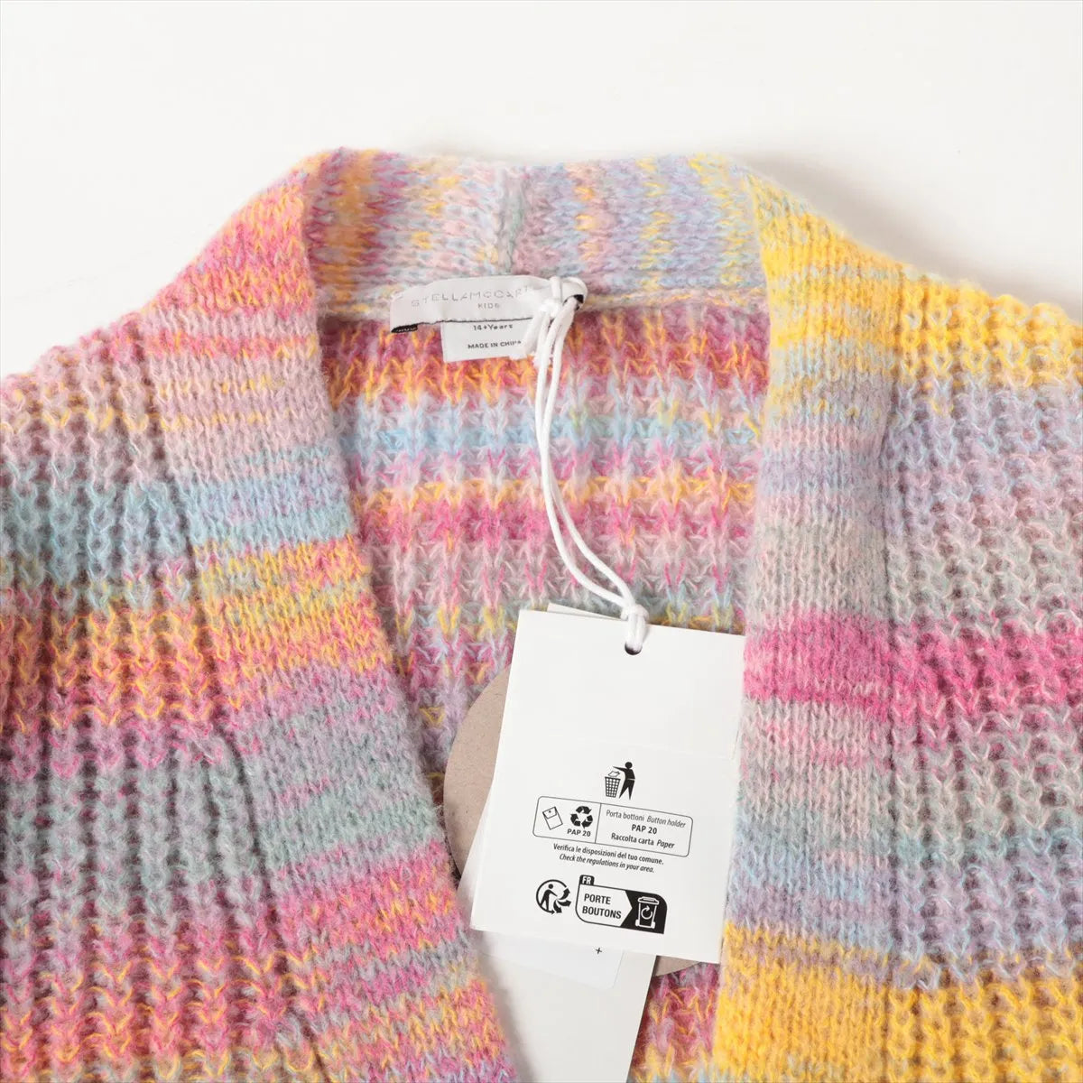 Stella McCartney Kids Polyester Cardigan Multicolor