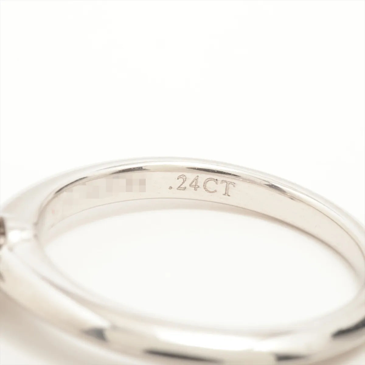 Tiffany & Co. Solitaire Diamond Ring Platinum