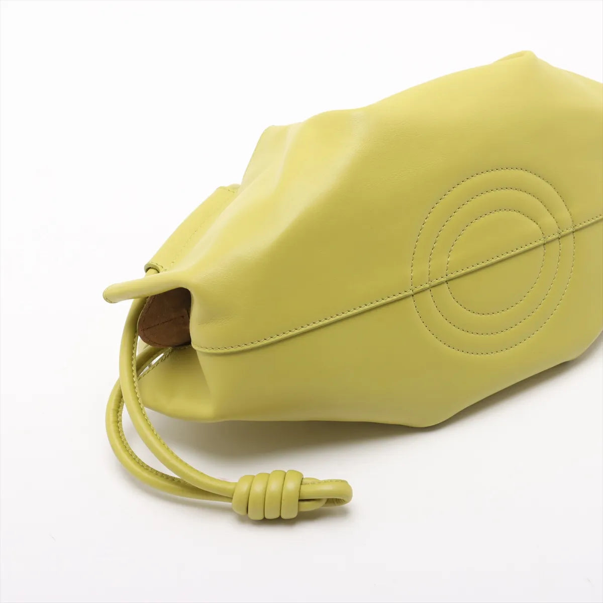 Loewe Paseo Leather Two-Way Shoulder Bag Green