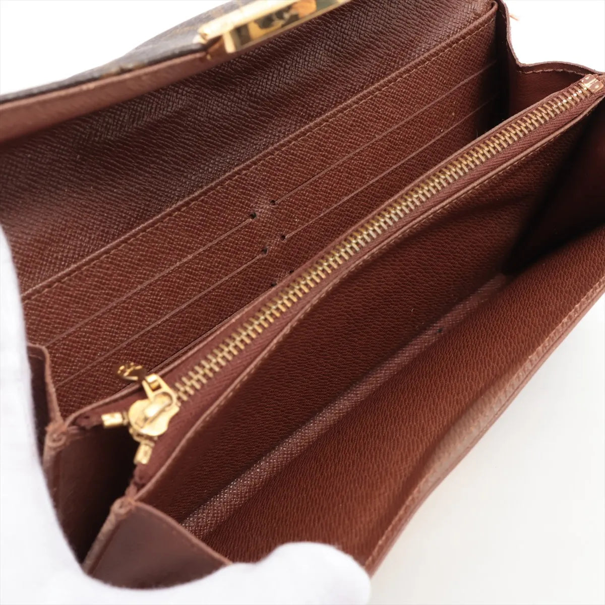 Louis Vuitton Monogram Vintage Sarah Long Wallet