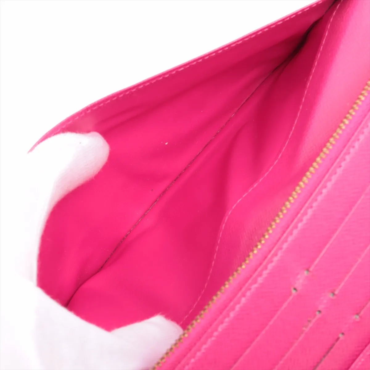 Louis Vuitton Monogram Insolite Long Wallet Multicolor x Fuschia