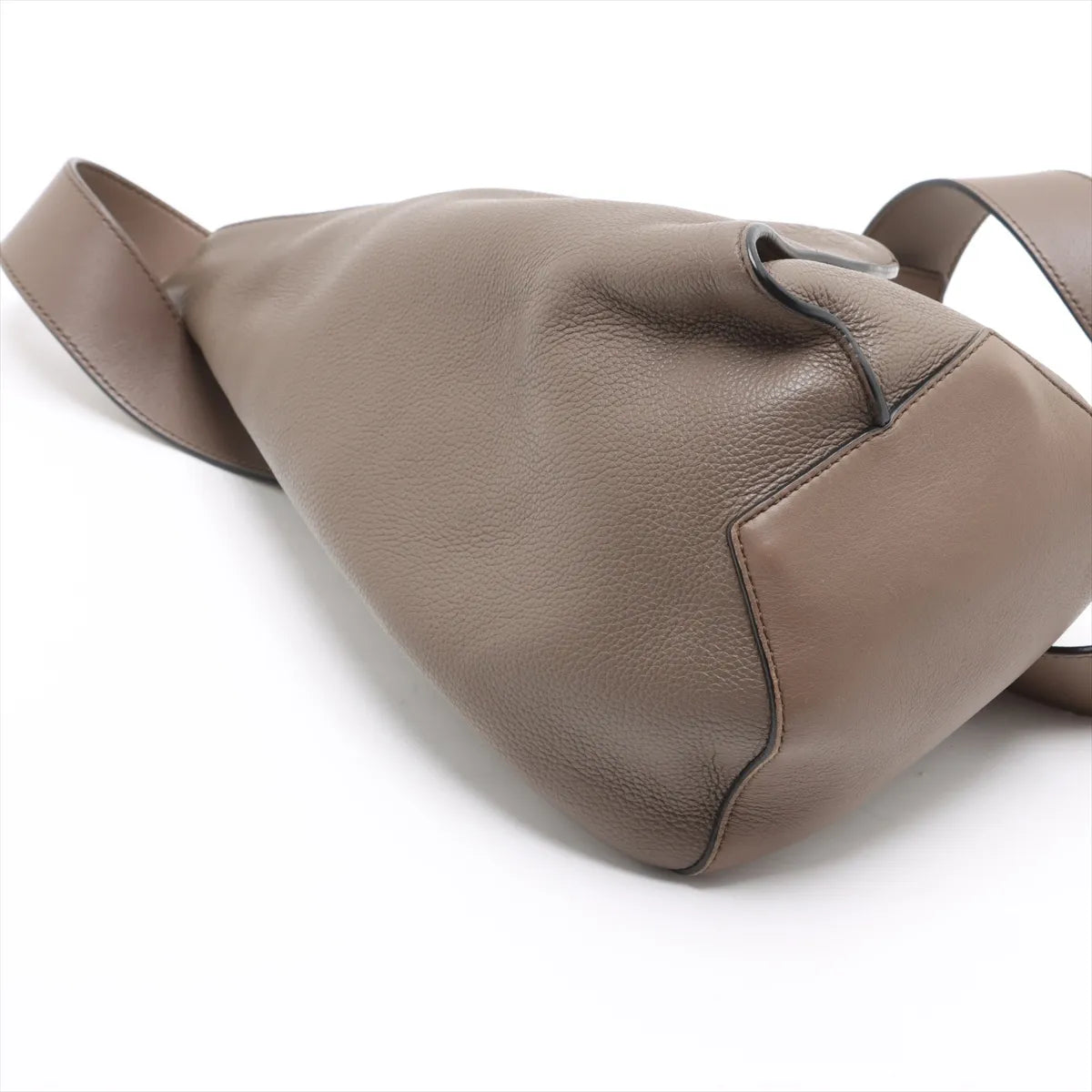 Loewe Anton Leather Sling Backpack Greige
