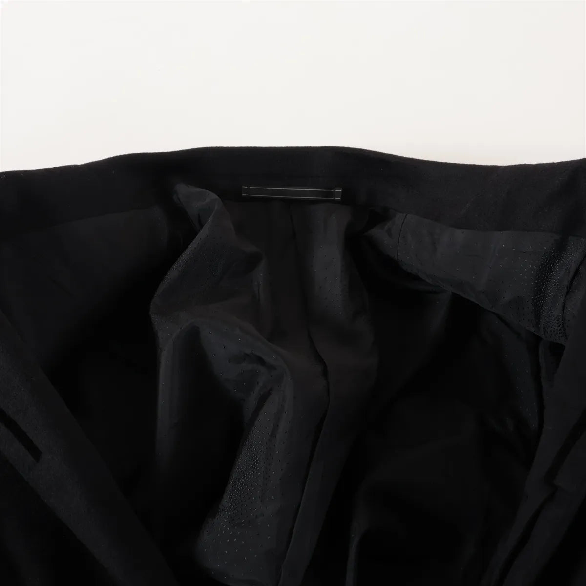 Gianni Versace Cashmere Chester Coat Black